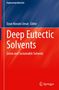 Deep Eutectic Solvents, Green and Sustainable Solvents. Blau-roter Hintergrund, Springer-Logo unten rechts.