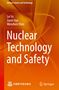 Titel: Nuclear Technology and Safety. Autoren: Lei Yu, Jianli Hao, Wenzhen Chen. Oranges Design mit wissenschaftlichem Motiv., Buch