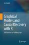 Titel: "Graphical Models and Causal Discovery with R". Autor: Joe Suzuki. Ein Buchcover mit blauem Verlauf., Buch