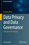 "Data Privacy and Data Governance" von Xiaofeng Meng, Blau mit Hexagon-Muster und zwei Logos unten., Buch