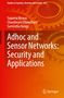 "Adhoc and Sensor Networks: Security and Applications" von Suparna Biswas und anderen. Zahnrad-Illustration in Orange., Buch
