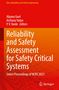 Titel: "Reliability and Safety Assessment for Safety Critical Systems." Autoren: Alpana Goel, Archana Yadav, P.V. Varde., Buch