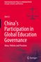 Buchtitel: "China’s Participation in Global Education Governance". Illustration: Waage-Symbol, Hintergrund: Chinesische Mauer., Buch
