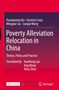 Buchcover: "Poverty Alleviation Relocation in China", Autoren und Übersetzer, Open Access-Symbol, Springer-Logo., Buch