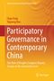"Participatory Governance in Contemporary China" von Chao Feng und Yaguang Hao. Oranger Hintergrund., Buch