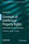 "Essentials of Intellectual Property Rights" von Handong Wu, tran. Ling Xue · Jie Zhang. Dunkler Hintergrund, Verlagslogos., Buch