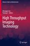"High Throughput Imaging Technology" in weißer Schrift vor lila-rotem Hintergrund mit Kreisen; Springer-Logo unten., Buch