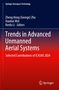 Trends in Advanced Unmanned Aerial Systems. Herausgeber: Zheng Hong Zhu, Xiaohui Wei, Renfu Li. Farbübergang blau-rot. Springer-Logo unten., Buch