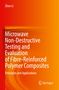 Text: "Zhen Li. Microwave Non-Destructive Testing and Evaluation of Fibre-Reinforced Polymer Composites: Principles and Applications." 

Hintergrund: Farbverlauf von Rot zu Orange. Unten rechts ein Logo., Buch