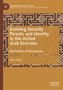 Titel: "Evolving Security Threats and Identity in the United Arab Emirates." Autor: Anna Reuß. Detailreiches geometrisches Muster., Buch