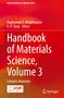"Handbook of Materials Science, Volume 3," von Ningthoujam und Tyagi, Institute of Metals Series, mit Logos von IIM und Springer., Buch