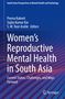 Buchtitel: "Women's Reproductive Mental Health in South Asia". Hintergrund: Blaue Wellenmuster. Logo von Springer., Buch