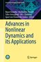 Buchcover mit Titel "Advances in Nonlinear Dynamics and its Applications", mehrere Herausgeber, geometrisches Muster., Buch