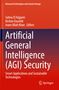 Titel: "Artificial General Intelligence (AGI) Security". Farben in Rot und Dunkelrot mit Springer-Logo., Buch