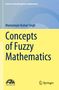 Buchtitel: "Concepts of Fuzzy Mathematics" von Manoranjan Kumar Singh, gelber Hintergrund., Buch