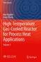 "High-Temperature Gas-Cooled Reactor for Process Heat Applications, Volume 1." Autoren: Kurt Kugeler, Zuoyi Zhang. Rot-blauer Hintergrund., 2 Bücher