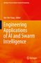 "Engineering Applications of AI and Swarm Intelligence." Rotes und oranges Hintergrunddesign., Buch