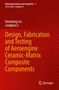 Buchcover mit rotem Hintergrund. Titel: „Design, Fabrication and Testing of Aeroengine Ceramic-Matrix Composite Components“., Buch