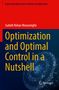 Text: "Sudath Rohan Munasinghe, Optimization and Optimal Control in a Nutshell". Wissenschaftliches Buchcover, Springer-Logo., Buch