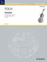 Ernst Toch: Sonate op. 50 (1929), Noten