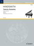 Paul Hindemith: Sancta Susanna op. 21 (1921), Noten