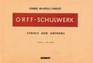 Carols and Anthems, Noten