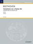 Ludwig van Beethoven: Variations on a Swiss Air WoO 64 (1798), Noten