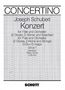 Joseph Schubert (1757-1837): Konzert D-Dur op. 1, Noten