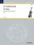 Turlough O'Carolan: 16 Trios, Noten