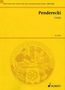 Krzysztof Penderecki: Credo (1997 (1998)), Noten