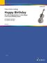 Happy Birthday, Violoncello und Klavier, Partitur u. Einzelstimme, Noten