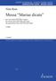 Titel: Messa "Mariae dicata" von Nino Rota. Für gemischten Chor (SSTTB) und Orgel. Jahr: 1960. Oben steht "SCHOTT"., Noten