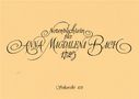 Johann Sebastian Bach: Notenbüchlein für Anna Magdalena Bach (1725), Noten