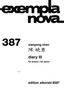 Xiaoyong Chen (geb. 1955): Diary III für Klavier, Noten