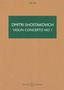 Dmitri Schostakowitsch: Schostak.,D.        :Konze... /TP /V-solo,Orch /KT, Noten