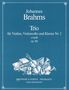 Johannes Brahms (1833-1897): Klaviertrio Nr. 3 c-moll op. 101, Noten