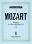 Wolfgang Amadeus Mozart: Violinkonzert [Nr. 3] G-dur KV 216, Noten