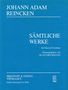 Johann Adam Reincken: Sämtliche Klavierwerke Prakt., Noten