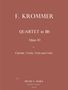 Franz Krommer: Quartett in B op. 83, Noten