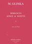 Michael Glinka (1804-1857): Romanzen, Lieder und Tänze, Noten