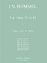 Johann Nepomuk Hummel: Klaviertrio Es-dur op. 93, Noten