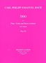 Carl Philipp Emanuel Bach: Triosonate in G Wq 153, Noten, Noten