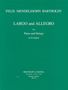 Felix Mendelssohn Bartholdy: Largo und Allegro d-Moll, Noten