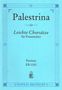 Giovanni Pierluigi da Palestrina: Palestr.,G.P.d.     :Achtzehn leic... /CP /FCh /BR, Noten