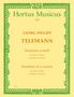 Georg Philipp Telemann: Sonatina für Oboe, Violine (Di, Noten