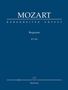 Wolfgang Amadeus Mozart: Requiem d-Moll KV 626, Partitur, Noten