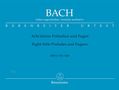 Bach, J: Acht kleine Präludien und Fugen, früher J. S. Bach, Noten