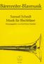 Samuel Scheidt: Musik für Blechbläser (Posaune, Noten
