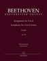 Ludwig van Beethoven: Symphonie Nr. 9 d-Moll op. 125, Noten