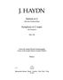 Joseph Haydn: Sinfonie Nr. 94 G-Dur Hob. I:9, Noten